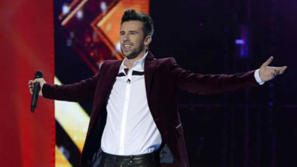 Florin Ristei, în culise la ”X Factor”: ”A fost cea mai tare cântare din viaţa mea”
