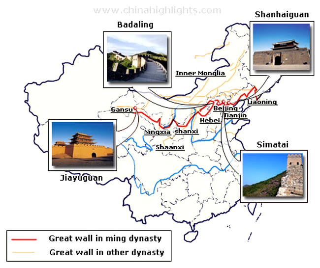 harta Marelui Zid Chinezesc