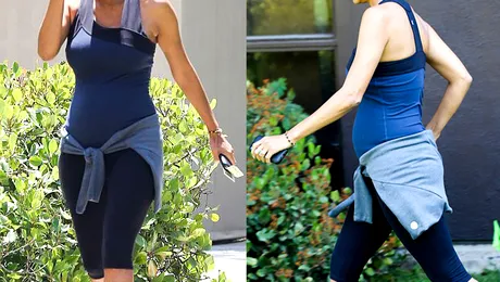 Halle Berry, din nou gravidă, arată senzațional!