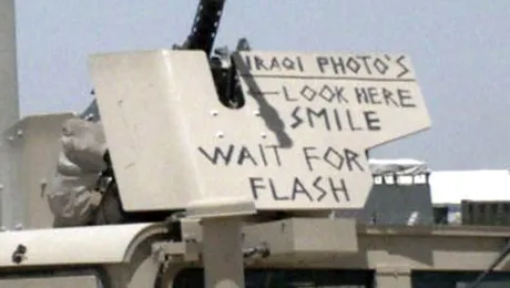 Razboi greu si viata usoara pentru soldatii americani din Irak (Poze)
