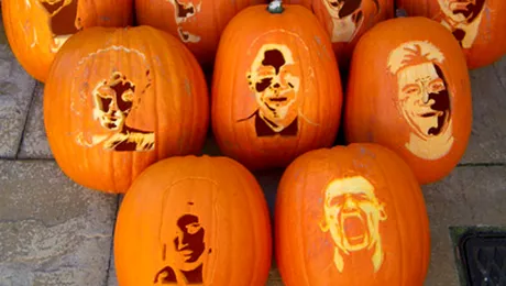 Dovleci personalizati pentru Halloween (Poze)