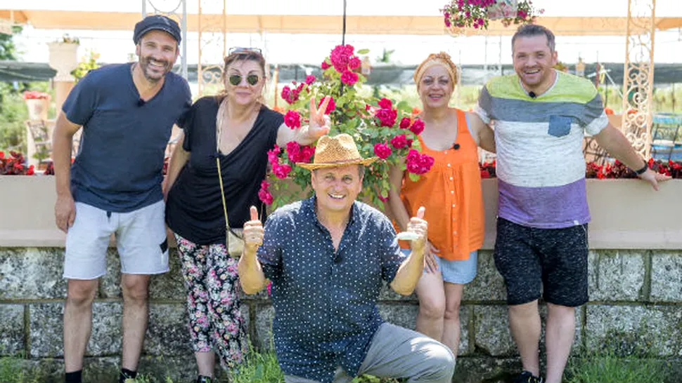 Adriana Trandafir, Carmen Tănase, Nicolai Tand şi Cătălin Oprişan fac echipă cu Nea Mărin