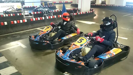 Radu Vâlcan l-a provocat pe Chef Sorin Bontea la o întrecere pe pista de karting