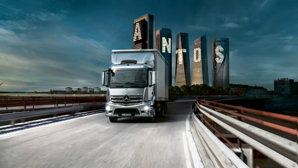 Camionul Mercedes-Benz Antos devine primul Parc Mobil din România 