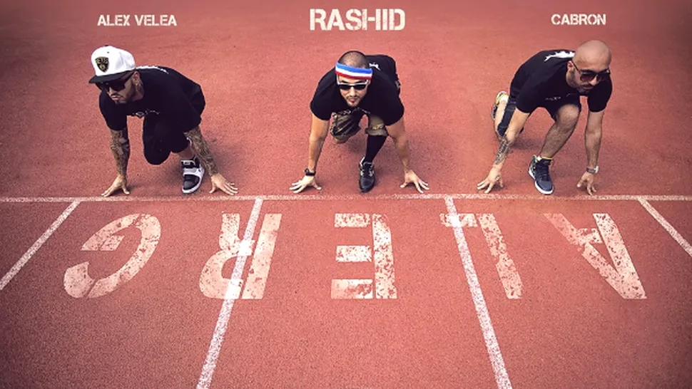 Rashid aleargă alături de Alex Velea şi Cabron