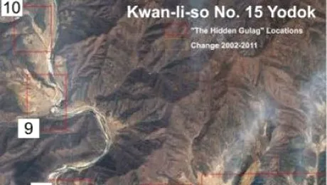 Lagar de concentrare in Coreea de Nord, din anul 2011! Vezi imagini din satelit