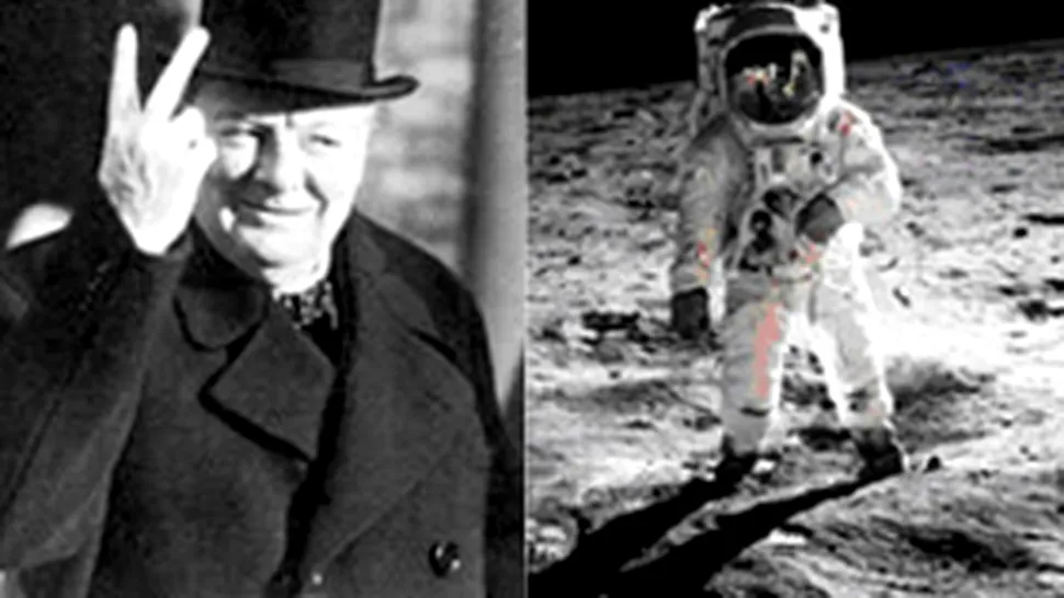 Churchill e dus pe Luna
