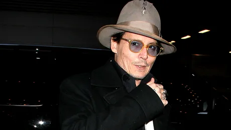 Johnny Depp a cântat live la chitară într-un concert al trupei Aerosmith