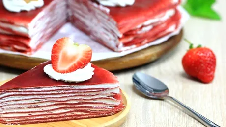 Rețetă Tort de Clătite – Desertul spectaculos și ușor de făcut