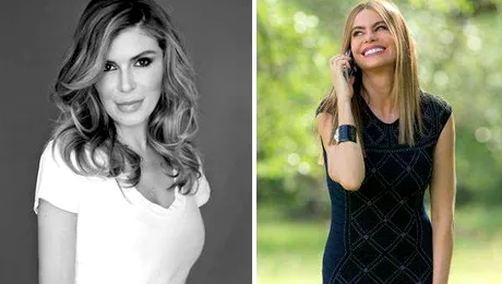 Sofia Vergara, într-o ţinută semnată Lorena Sârbu, la The Tonight Show