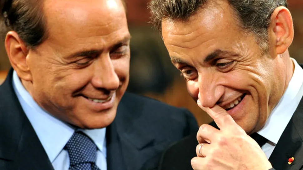 Sarkozy si Berlusconi prefera pantofii cu toc! Si nu la femei