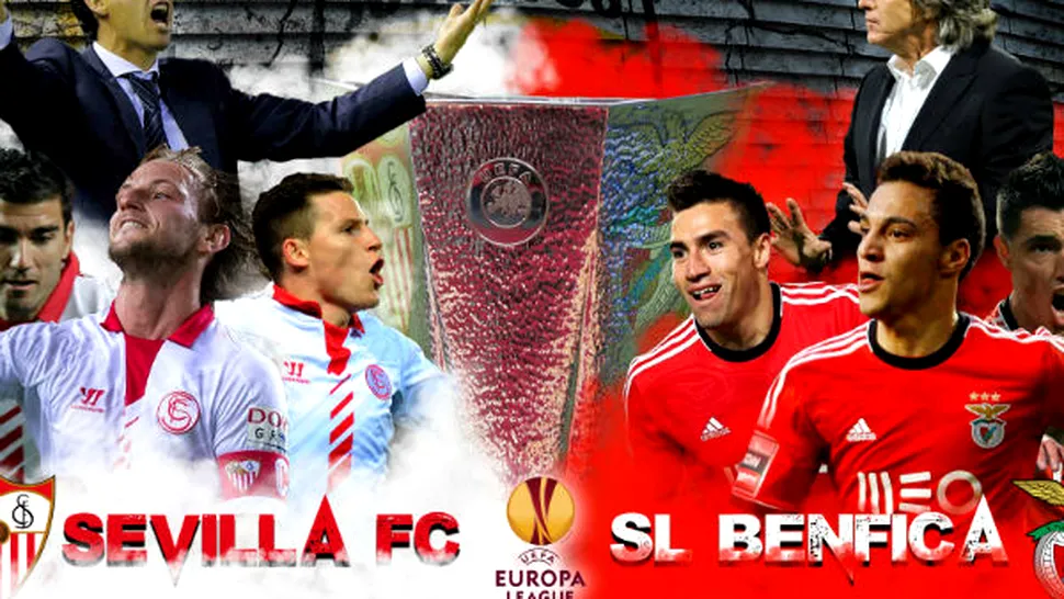 10 lucruri de știut despre Sevilla - Benfica, finala Europa League