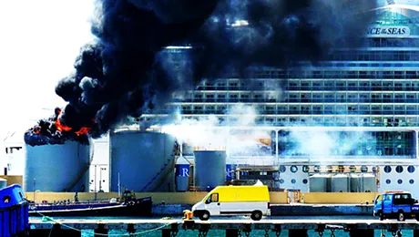 Explozie la un depozit de combustibil din Gibraltar