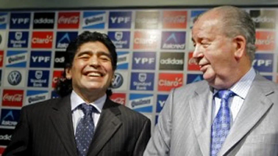 Maradona, numit oficial selectioner al Argentinei (Mediafax)