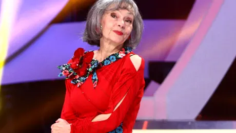 Marina Voica, siluetă de model la 80 de ani – FOTO